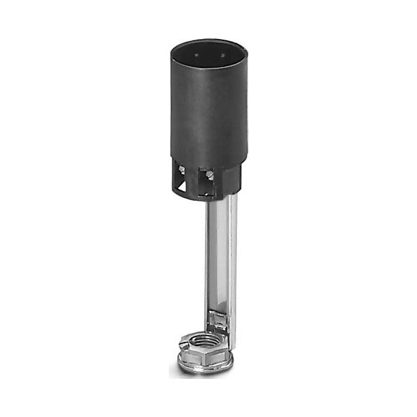 Houben Fassung E14 f.Kerzen sw,100mm,M10x1 109815